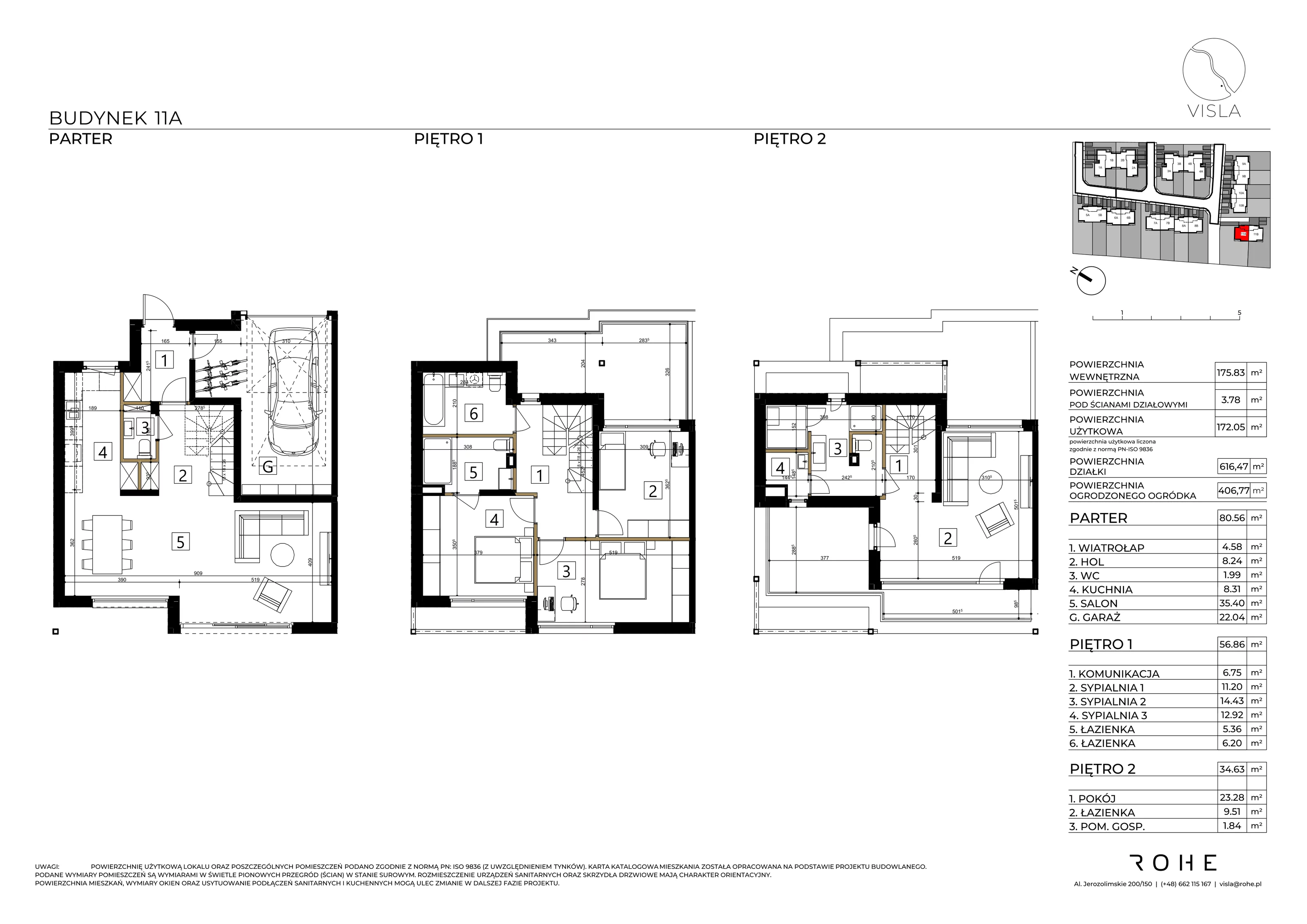 Dom 172,05 m², oferta nr 11A, Visla, Warszawa, Wilanów, Zawady, ul. Wał Zawadowski