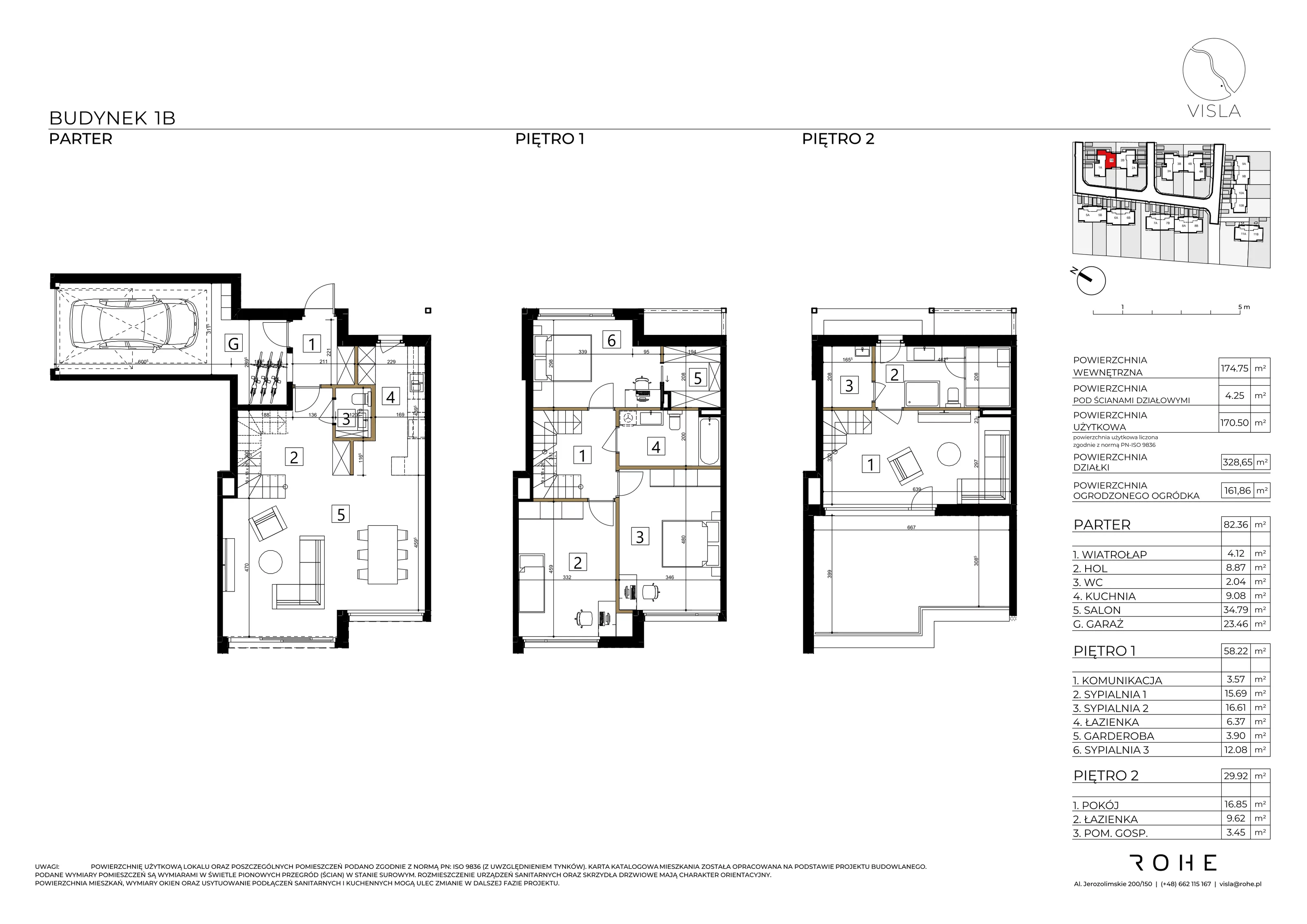 Dom 170,50 m², oferta nr 1B, Visla, Warszawa, Wilanów, Zawady, ul. Wał Zawadowski