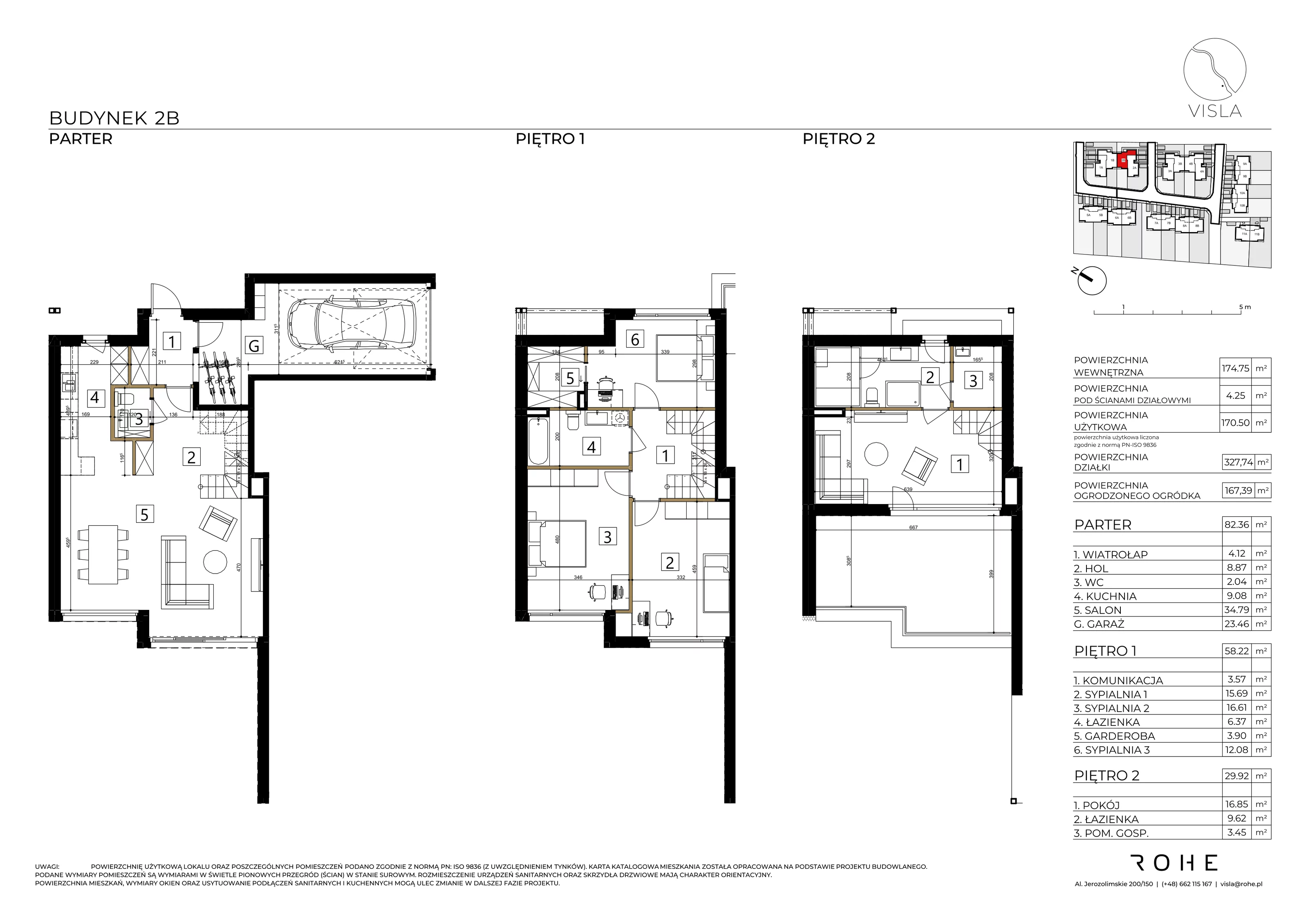 Dom 170,50 m², oferta nr 2B, Visla, Warszawa, Wilanów, Zawady, ul. Wał Zawadowski