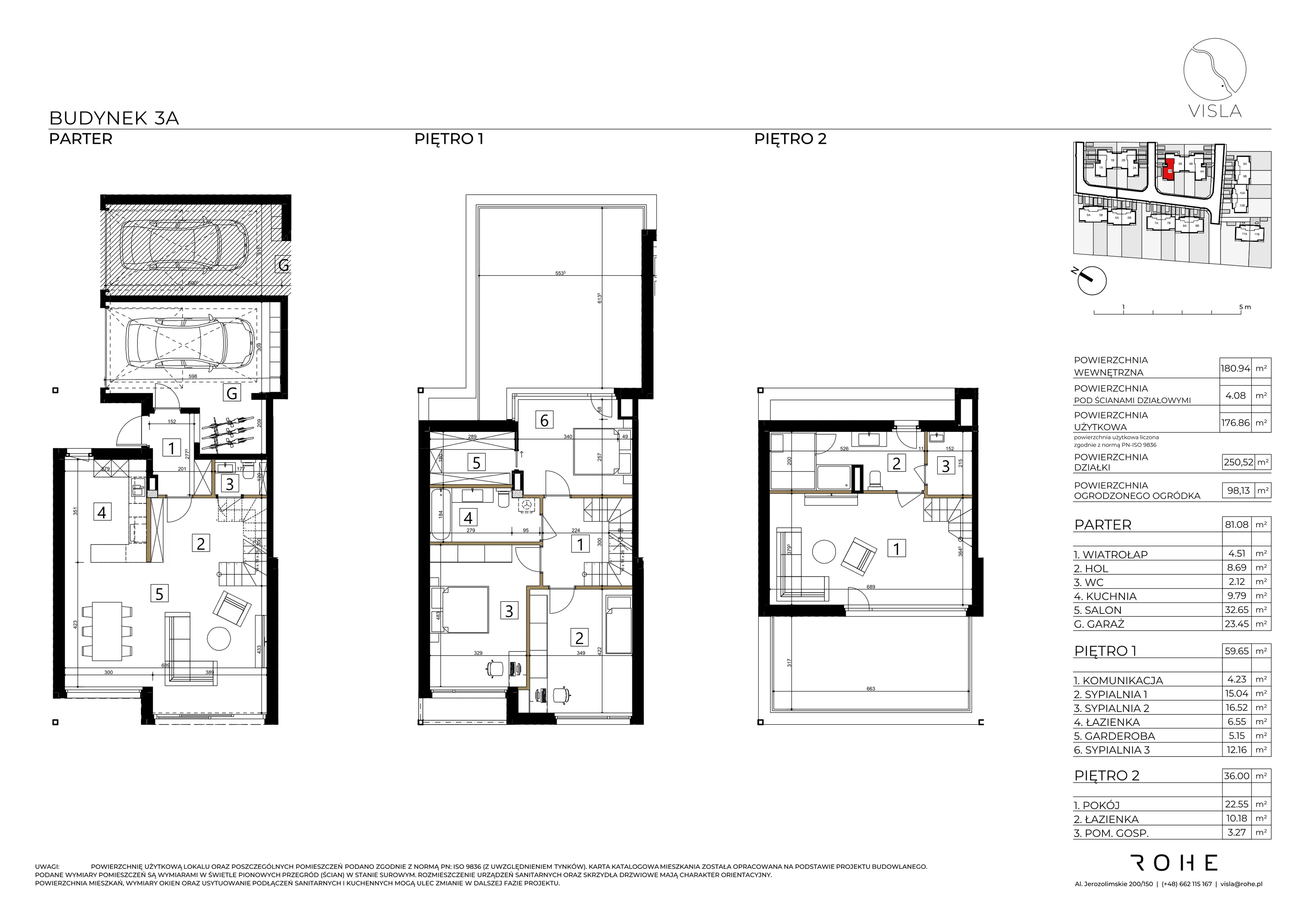 Dom 176,86 m², oferta nr 3A, Visla, Warszawa, Wilanów, Zawady, ul. Wał Zawadowski