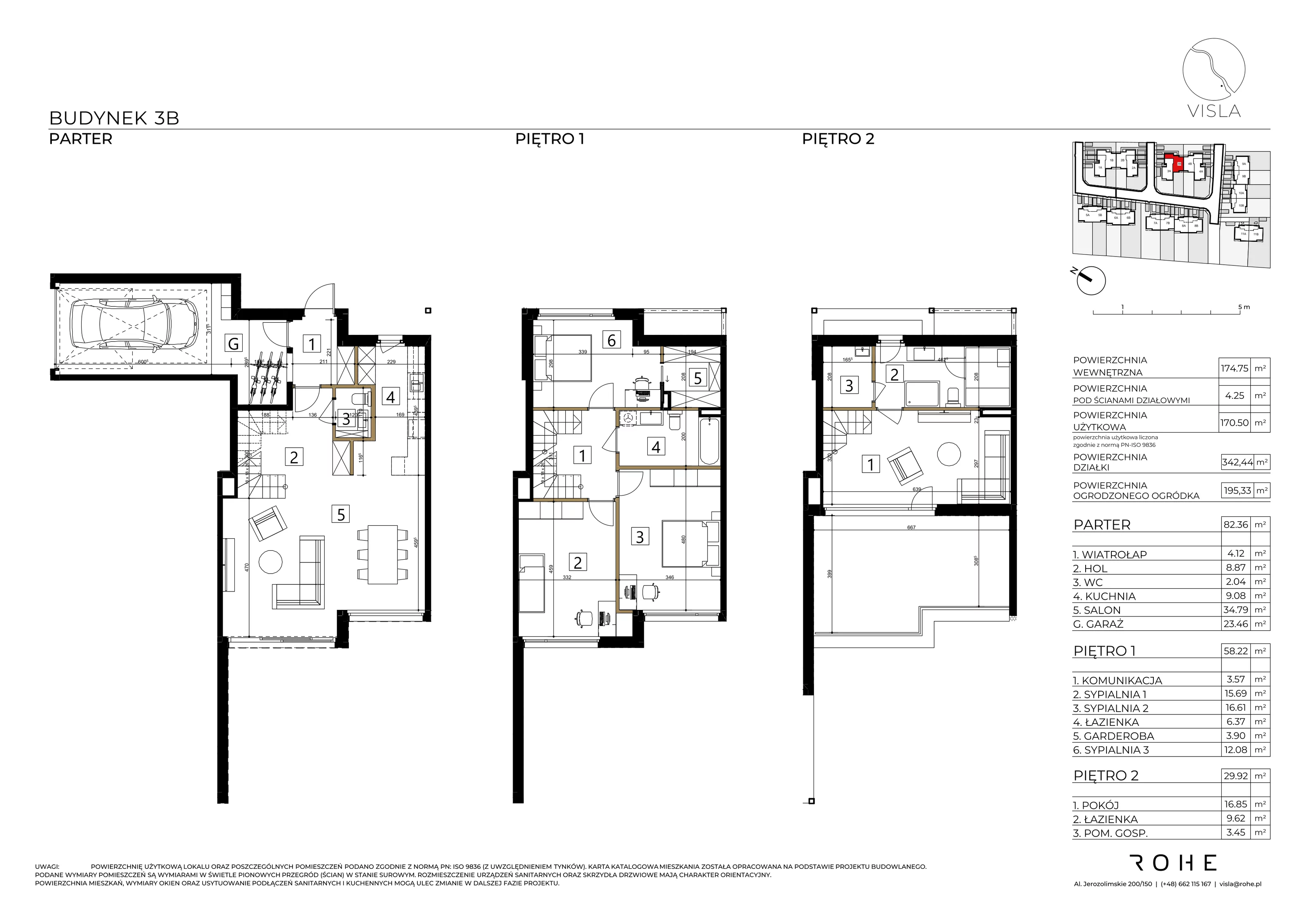 Dom 170,50 m², oferta nr 3B, Visla, Warszawa, Wilanów, Zawady, ul. Wał Zawadowski
