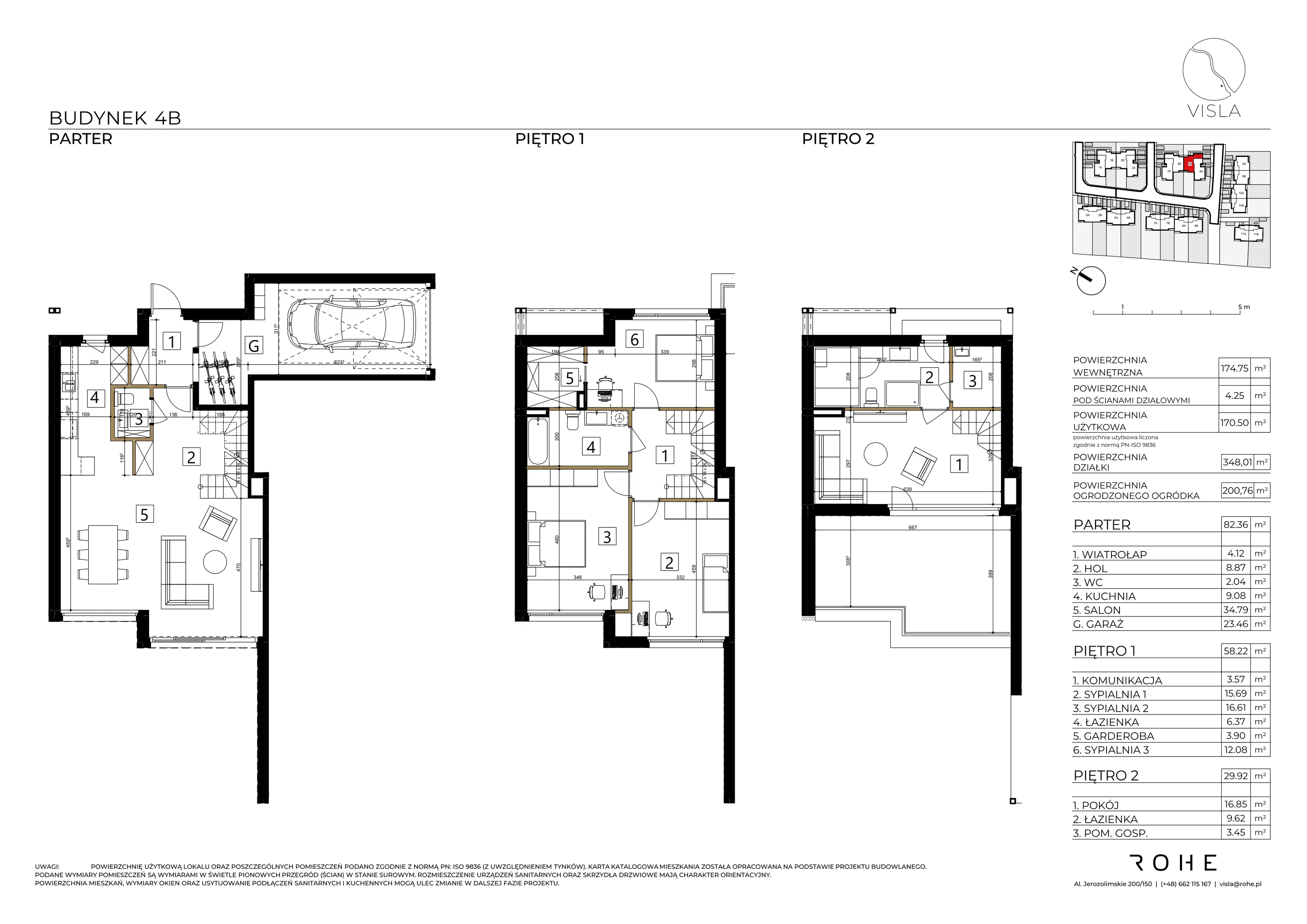 Dom 172,05 m², oferta nr 4B, Visla, Warszawa, Wilanów, Zawady, ul. Wał Zawadowski