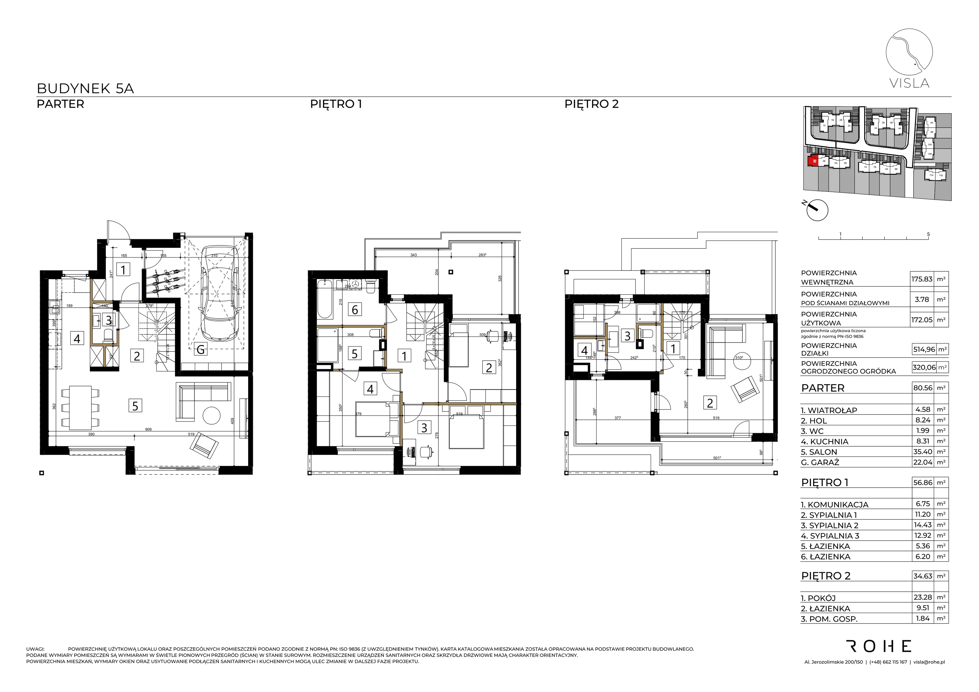 Dom 172,05 m², oferta nr 5A, Visla, Warszawa, Wilanów, Zawady, ul. Wał Zawadowski