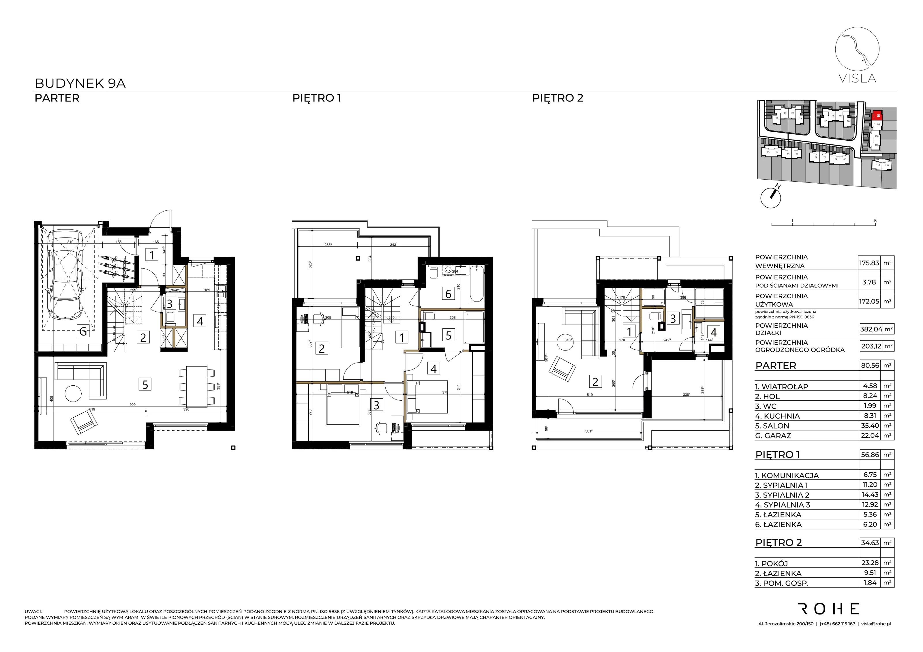 Dom 172,05 m², oferta nr 9A, Visla, Warszawa, Wilanów, Zawady, ul. Wał Zawadowski