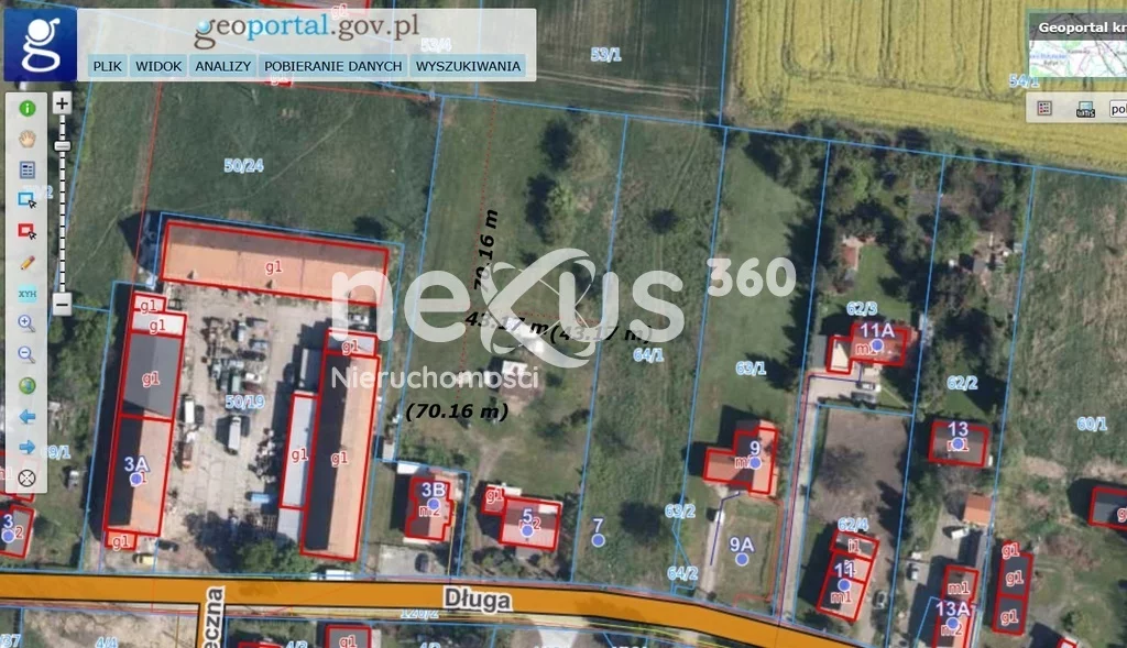 Działka 3 187,00 m², oferta nr , 34/17137/OGS, Wróblowice