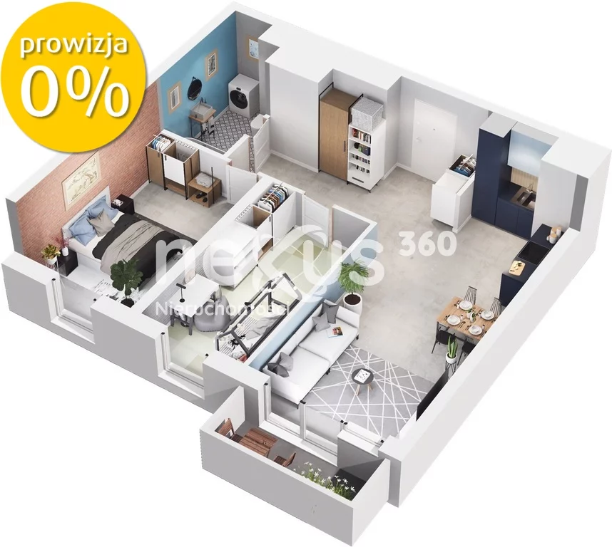 3 pokoje, mieszkanie 64,55 m², piętro 2, oferta nr , 93/17137/OMS, Wrocław, Długa