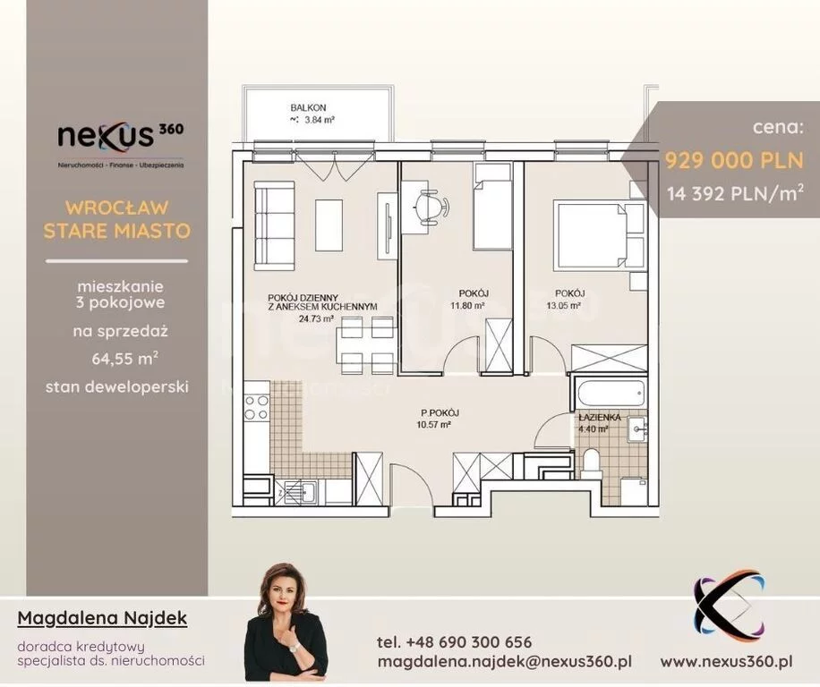 Apartamenty 93/17137/OMS Wrocław Szczepin Długa