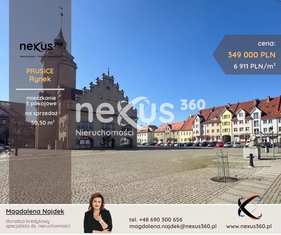 Apartamenty 56/17137/OMS Prusice rynek Rynek