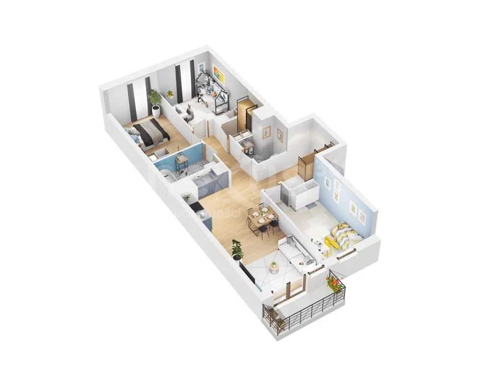 4 pokoje, mieszkanie 77,30 m², parter, oferta nr , 94/17137/OMS, Wrocław, Szczepin, Długa