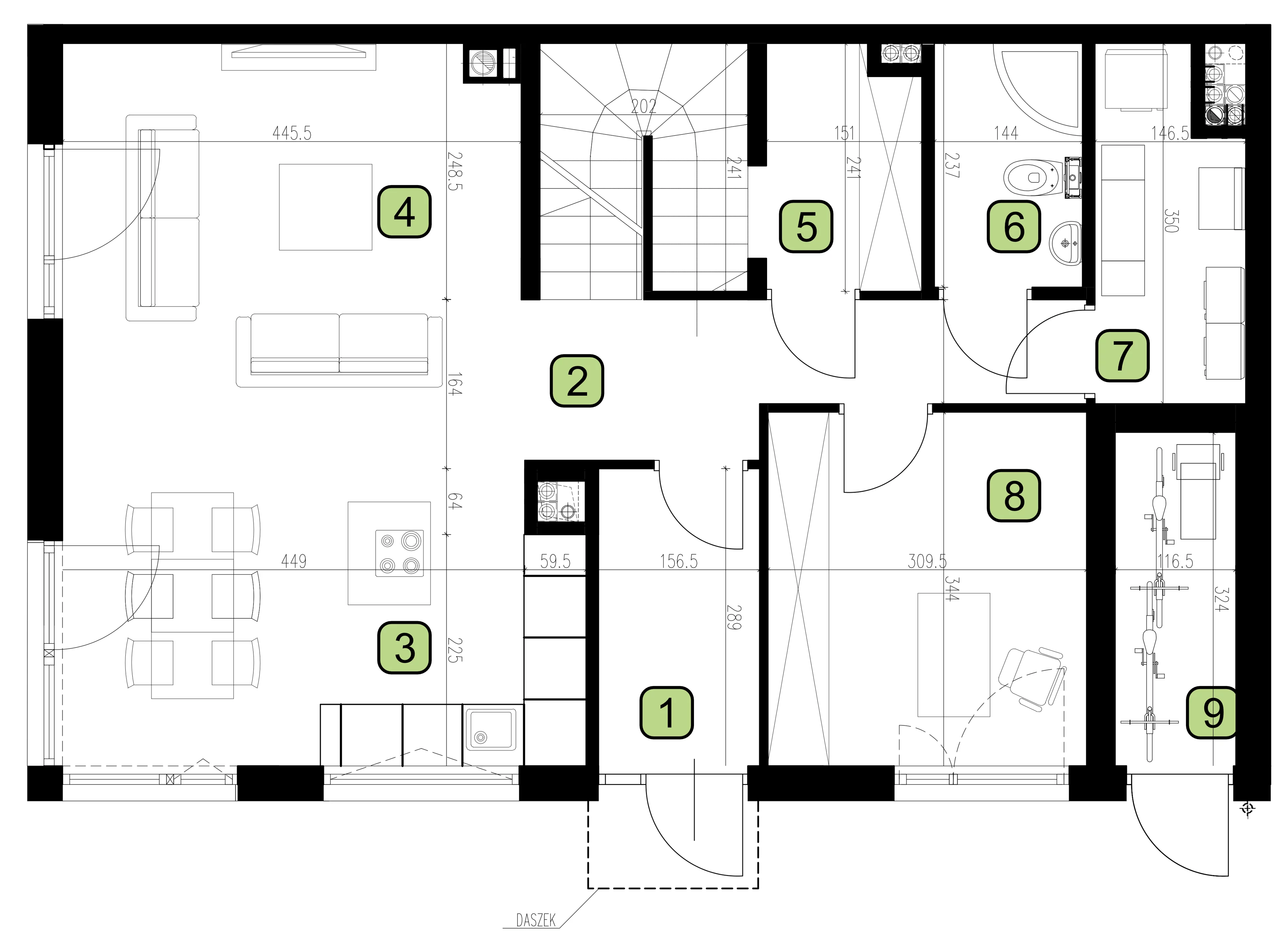 Dom 142,88 m², oferta nr , 10273560, Koczargi Stare, Jodłowa