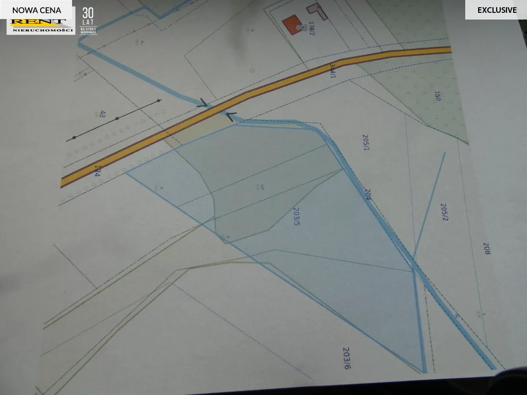 Działka 9 597,00 m², oferta nr , 3653/7376/OGS, Tarnówko