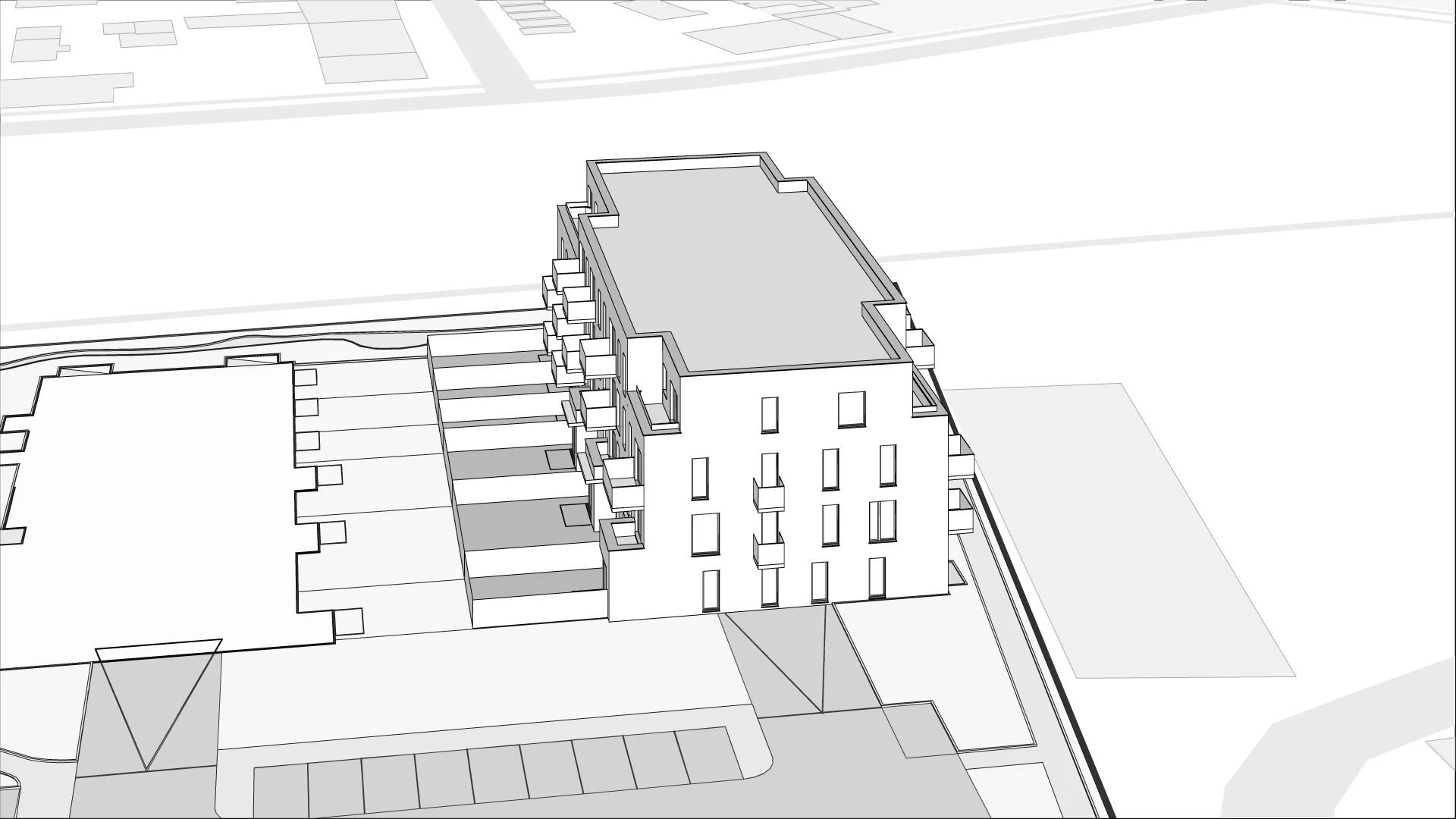 Wirtualna makieta 3D mieszkania 98.63 m², A38