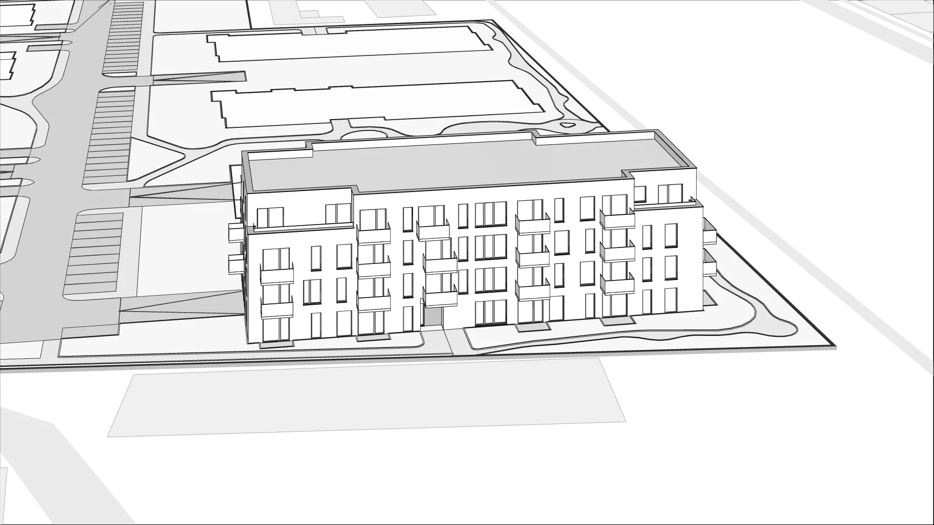 Wirtualna makieta 3D mieszkania 27.64 m², A23