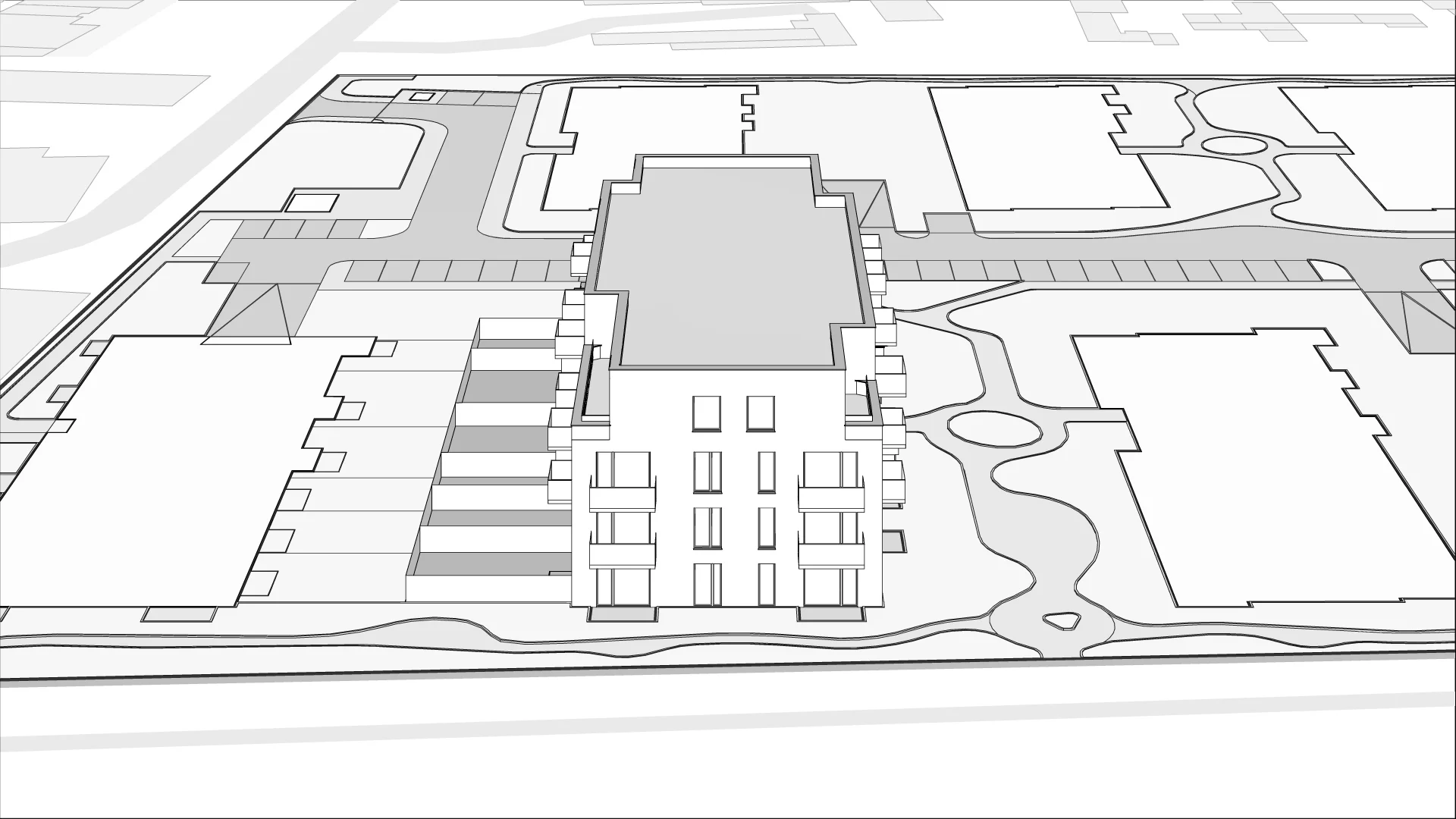 Wirtualna makieta 3D mieszkania 46.13 m², B04