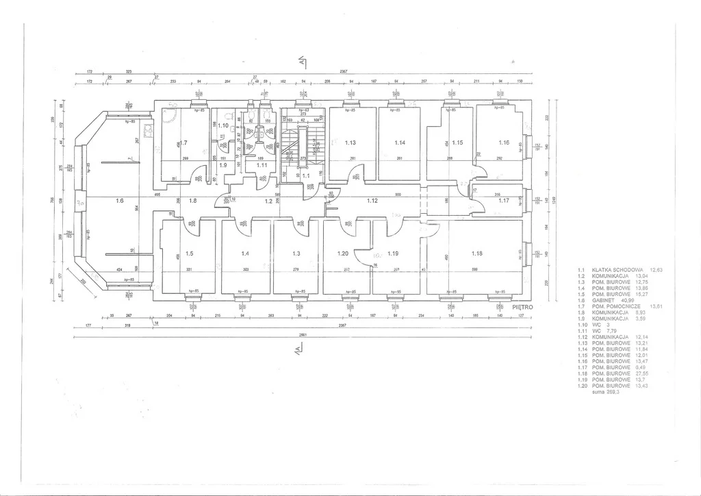Dom 715,11 m², oferta nr , 5656/4112/ODS, Oborniki Śląskie