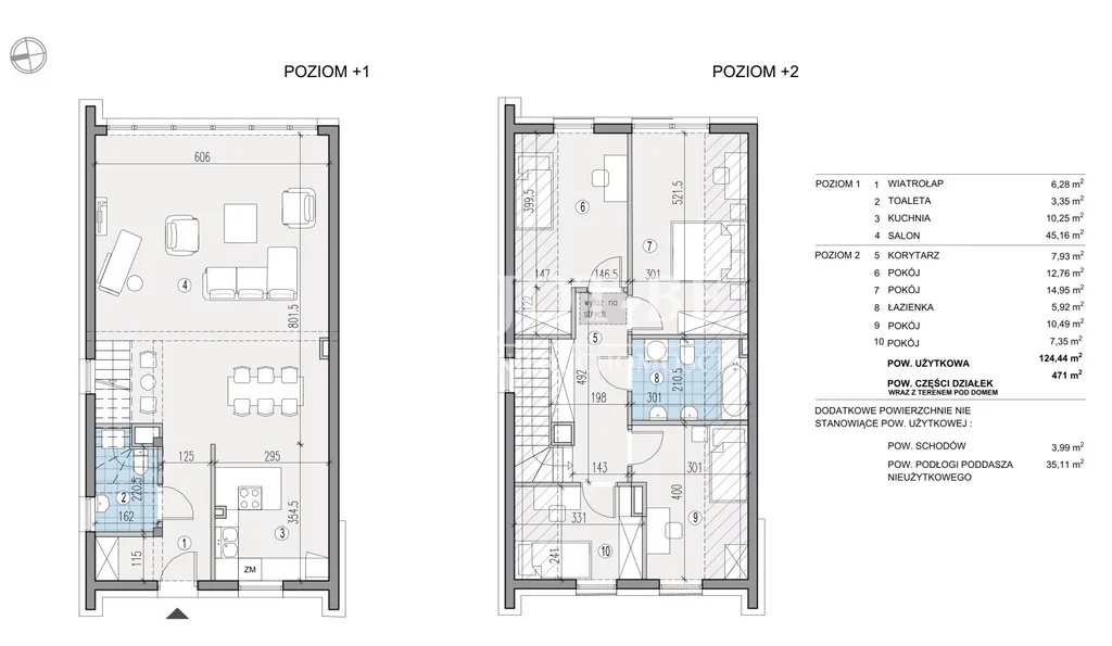 Dom 124,44 m², oferta nr , 5712/4112/ODS, Nadolice Wielkie