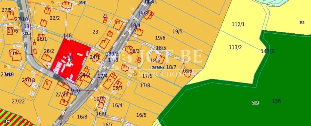 Działka 938,00 m², oferta nr , 4527/4112/OGS, Mirosławice, Spokojna
