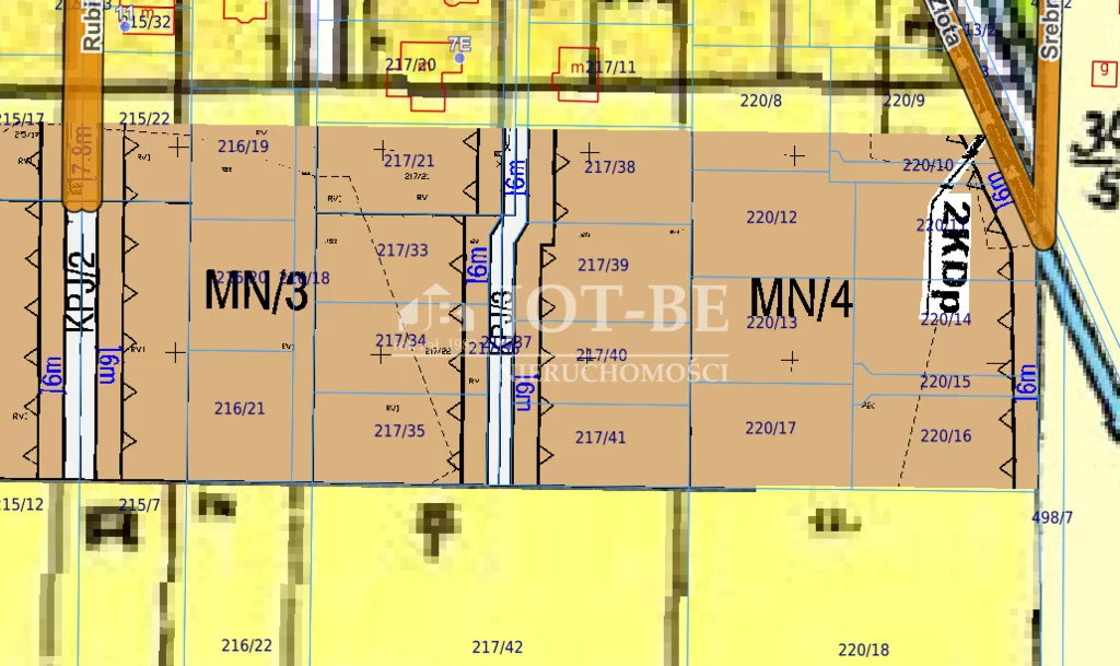 Działka 860,00 m², oferta nr , 4390/4112/OGS, Wilczyce, Złota