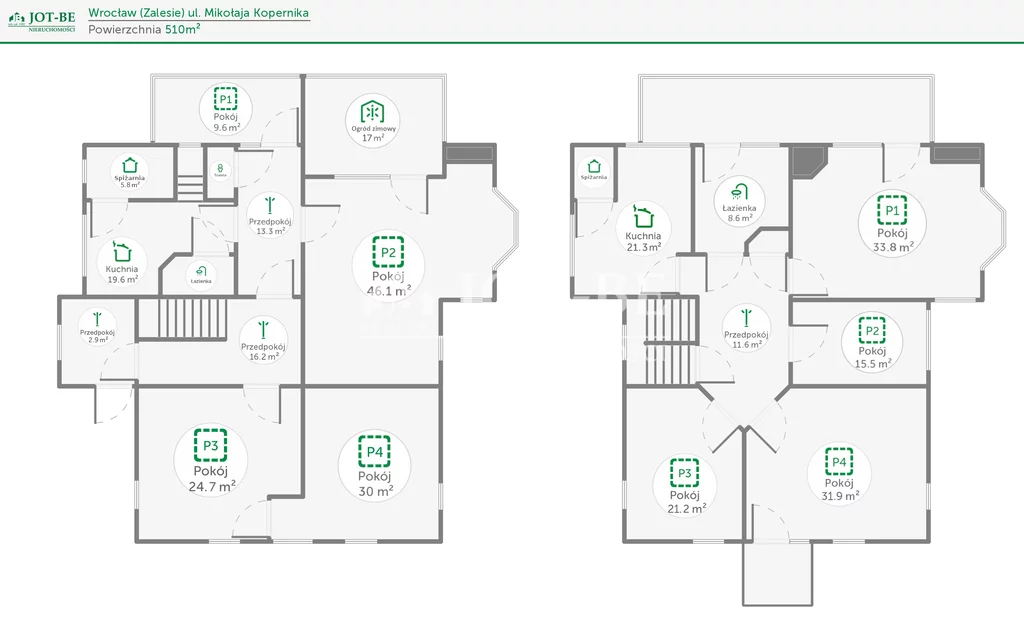 Biuro 510,00 m², oferta nr , 4604/4112/OLS, Wrocław, Zacisze-Zalesie-Szczytniki, Zalesie, Mikołaja Kopernika