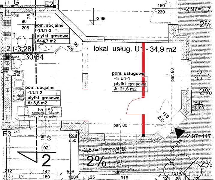 Lokal użytkowy 34,90 m², oferta nr , 4652/4112/OLS, Wrocław, Fabryczna, Rumiankowa