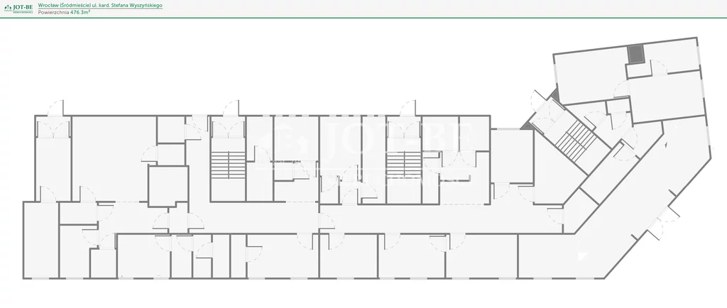 Lokal użytkowy 476,26 m², oferta nr , 2247/4112/OLW, Wrocław, Ołbin, kard. Stefana Wyszyńskiego