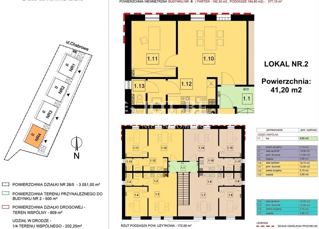 Lokal użytkowy 41,20 m², oferta nr , 4640/4112/OLS, Wysoka