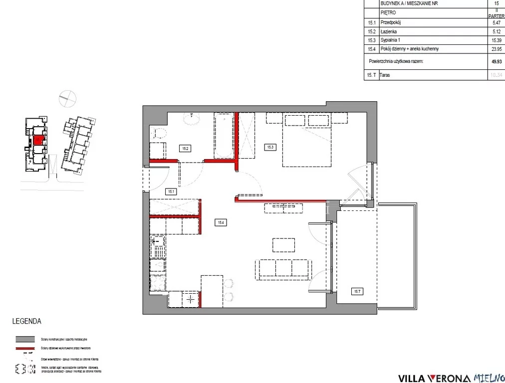 Apartament na sprzedaż, 50,49 m², 2 pokoje, piętro 2, oferta nr 17620/4112/OMS