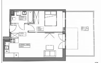 2 pokoje, mieszkanie 43,09 m², parter, oferta nr , 19769/4112/OMS, Wrocław, Tarnogaj