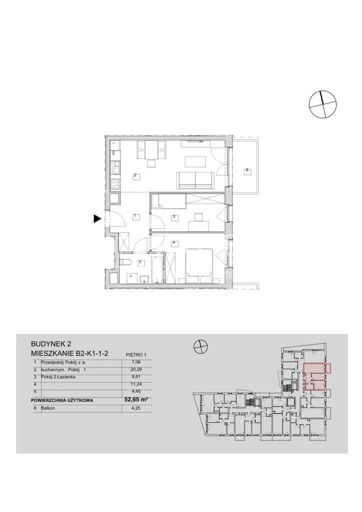 3 pokoje, mieszkanie 52,65 m², piętro 1, oferta nr , 19701/4112/OMS, Wrocław, Fabryczna, Opoczyńska