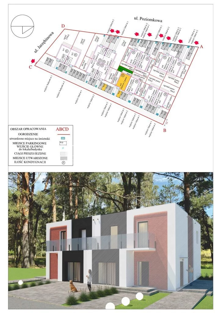 3 pokoje, mieszkanie 60,50 m², parter, oferta nr , 19480/4112/OMS, Wioska, Poziomkowa