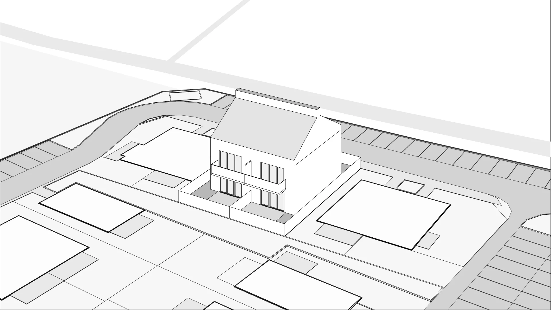 Wirtualna makieta 3D mieszkania 88.67 m², B4M3