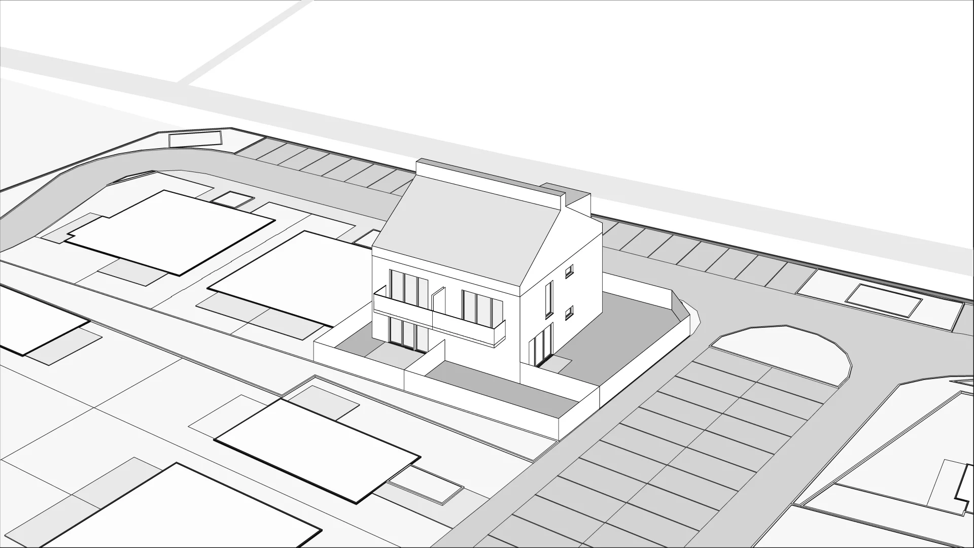 Wirtualna makieta 3D mieszkania 88.67 m², B5M4