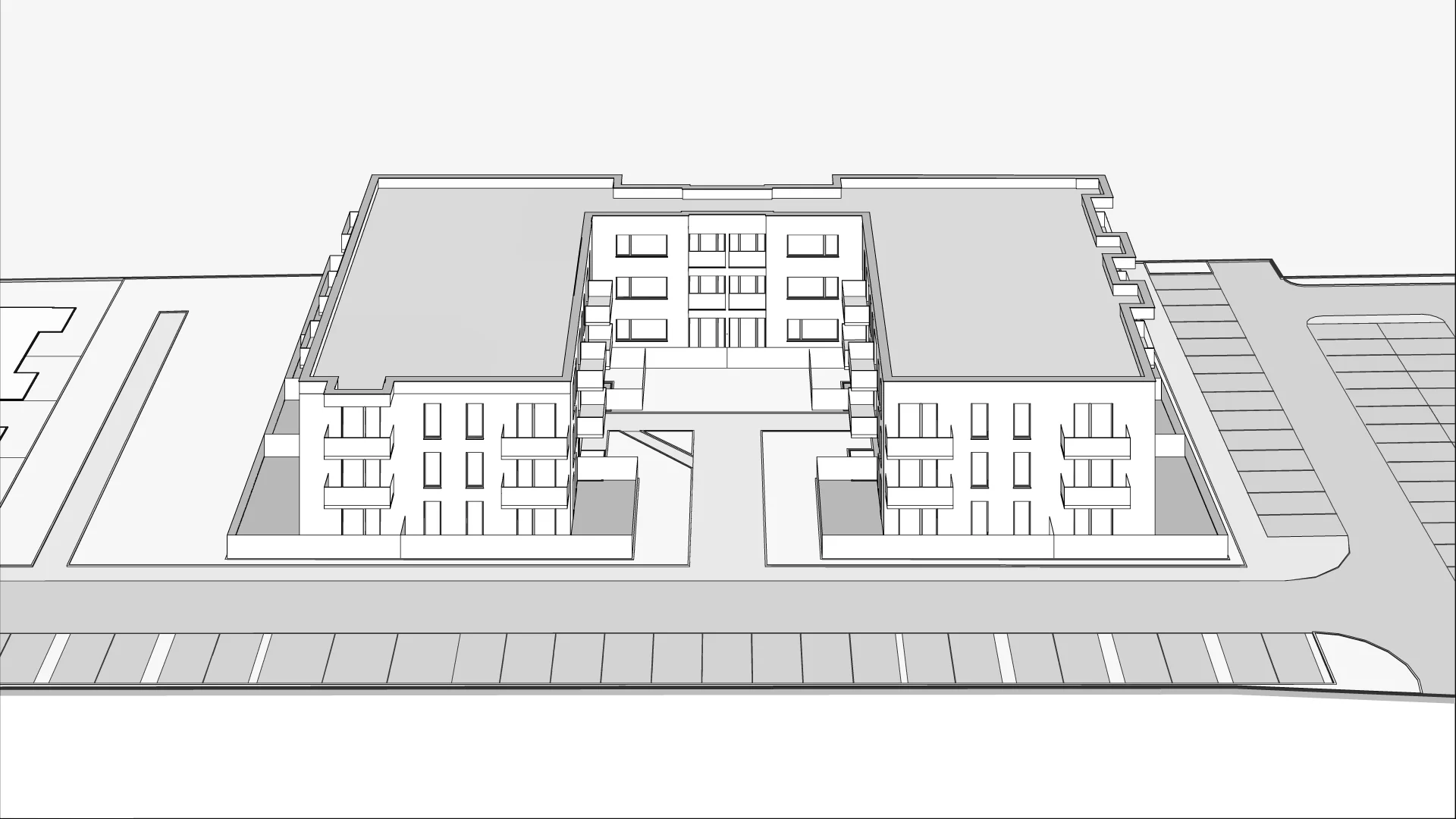 Wirtualna makieta 3D mieszkania 55.09 m², B2.15