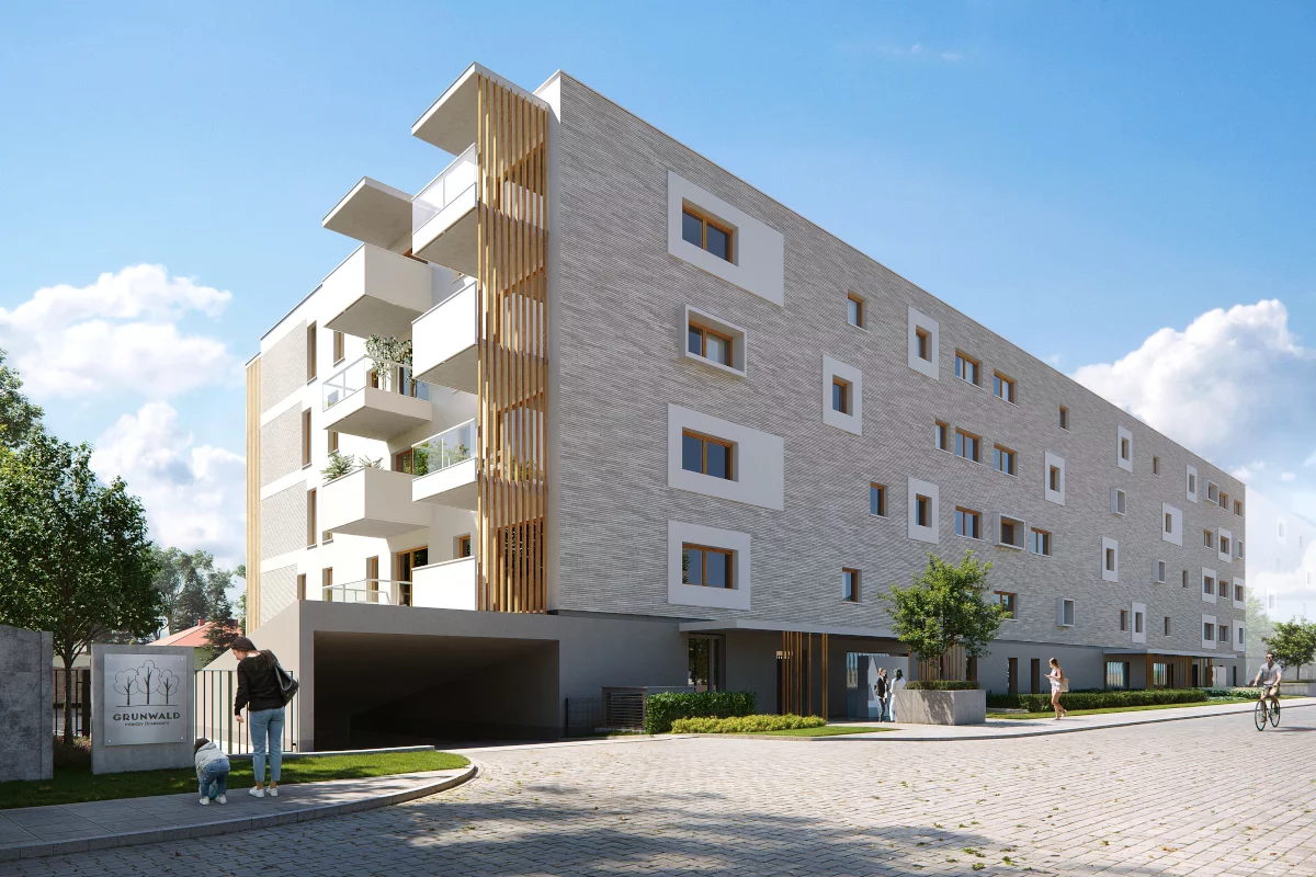 Apartamenty Grunwald Między Drzewami 3 Poznań Grunwald ul. Unii Europejskiej / Smardzewska