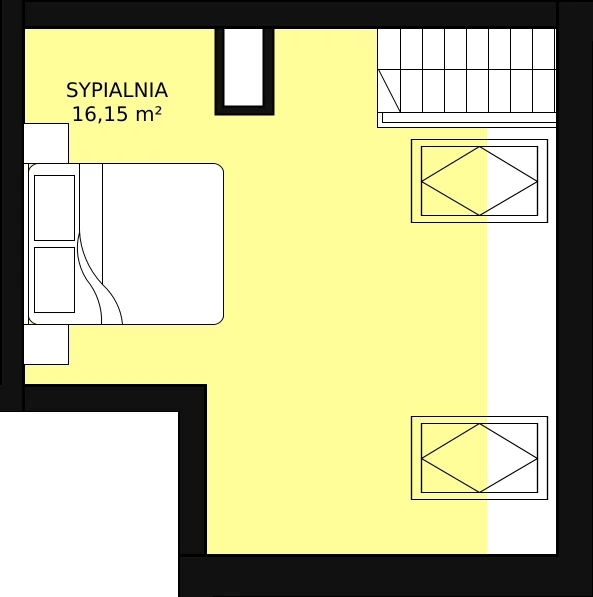 4 pokoje, mieszkanie 68,25 m², piętro 2, oferta nr 3A_33, Nowa Północ, Szczecin, Północ, Stołczyn, ul. Sobola