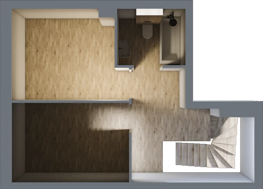 3 pokoje, mieszkanie 64,40 m², piętro 2, oferta nr 4B_18, Nowa Północ, Szczecin, Północ, Stołczyn, ul. Sobola