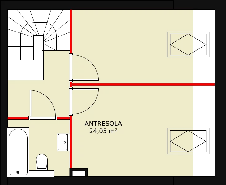 Mieszkanie 64,64 m², piętro 2, oferta nr 4A_20, Nowa Północ, Szczecin, Północ, Stołczyn, ul. Sobola