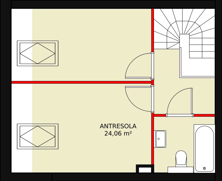 Mieszkanie 65,63 m², piętro 2, oferta nr 4A_24, Nowa Północ, Szczecin, Północ, Stołczyn, ul. Sobola