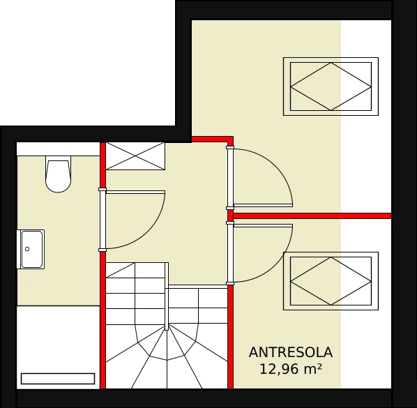 Mieszkanie 47,33 m², piętro 2, oferta nr 4B_16, Nowa Północ, Szczecin, Północ, Stołczyn, ul. Sobola