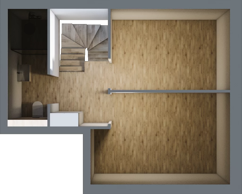 3 pokoje, mieszkanie 55,40 m², piętro 2, oferta nr 4A_29, Nowa Północ, Szczecin, Północ, Stołczyn, ul. Sobola