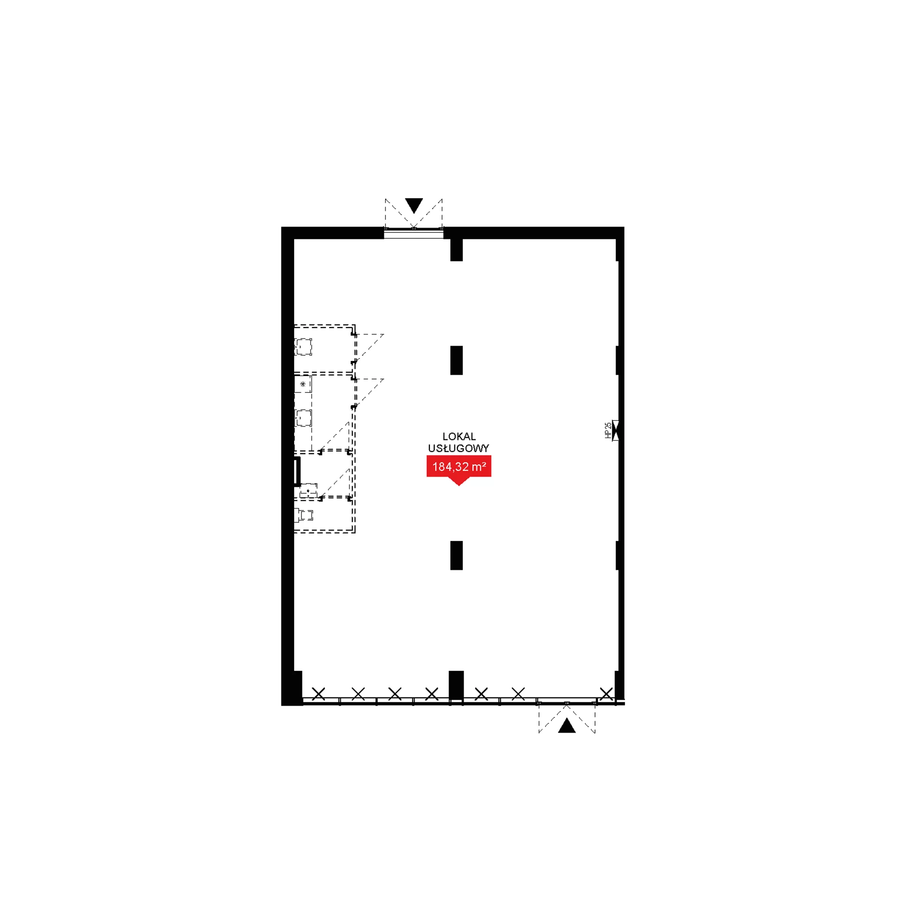 1 pokój, lokal inwestycyjny 29,89 m², piętro 1, oferta nr A1 001LU, 29L - lokale inwestycyjne, Kraków, Prądnik Biały, Górka Narodowa, ul. Nad Strugą 17