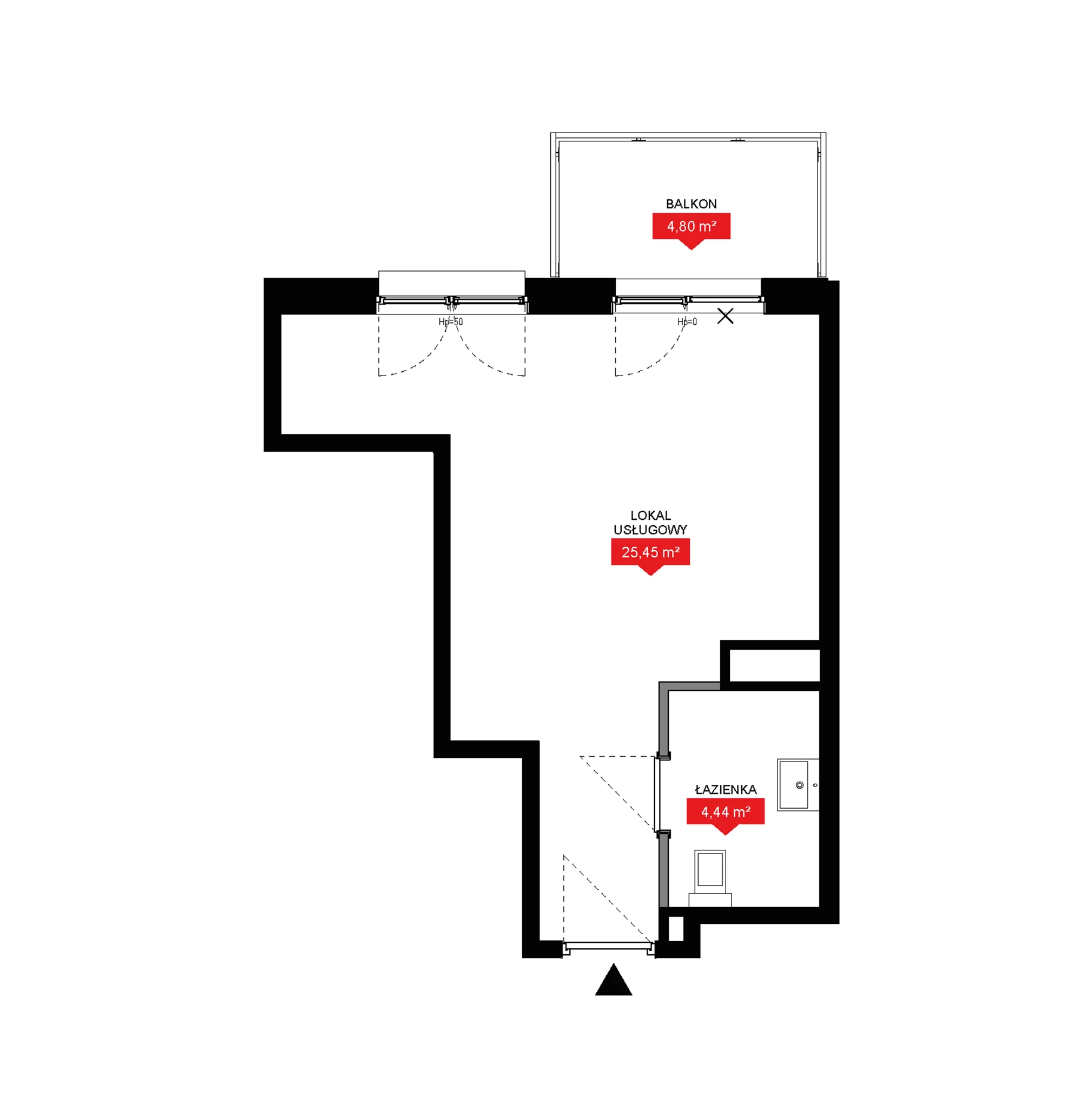 1 pokój, lokal inwestycyjny 29,89 m², piętro 2, oferta nr A1 015LU, 29L - lokale inwestycyjne, Kraków, Prądnik Biały, ul. Nad Strugą 17