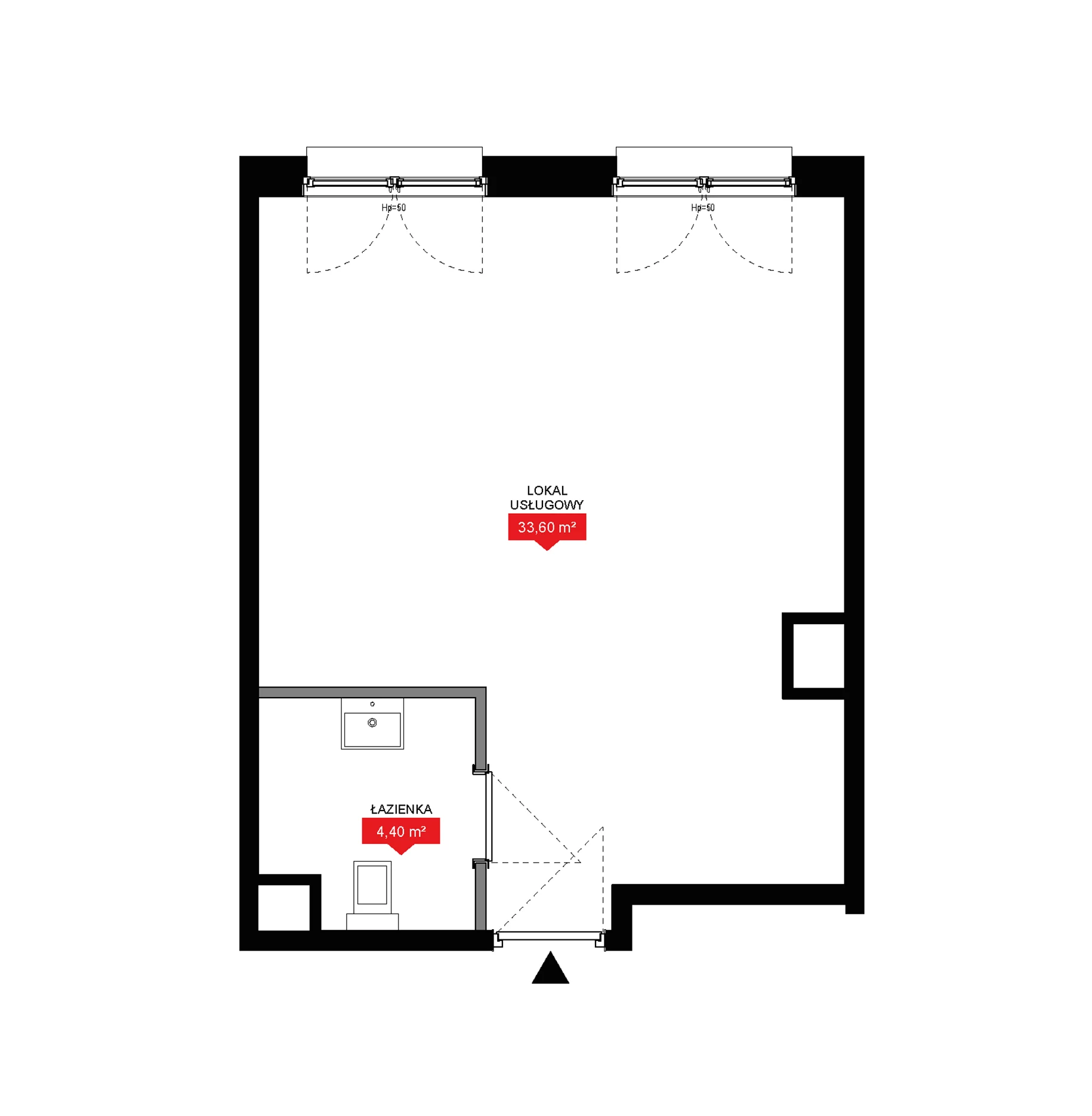 1 pokój, lokal inwestycyjny 38,00 m², piętro 8, oferta nr A1 111LU, 29L - lokale inwestycyjne, Kraków, Prądnik Biały, ul. Nad Strugą 17