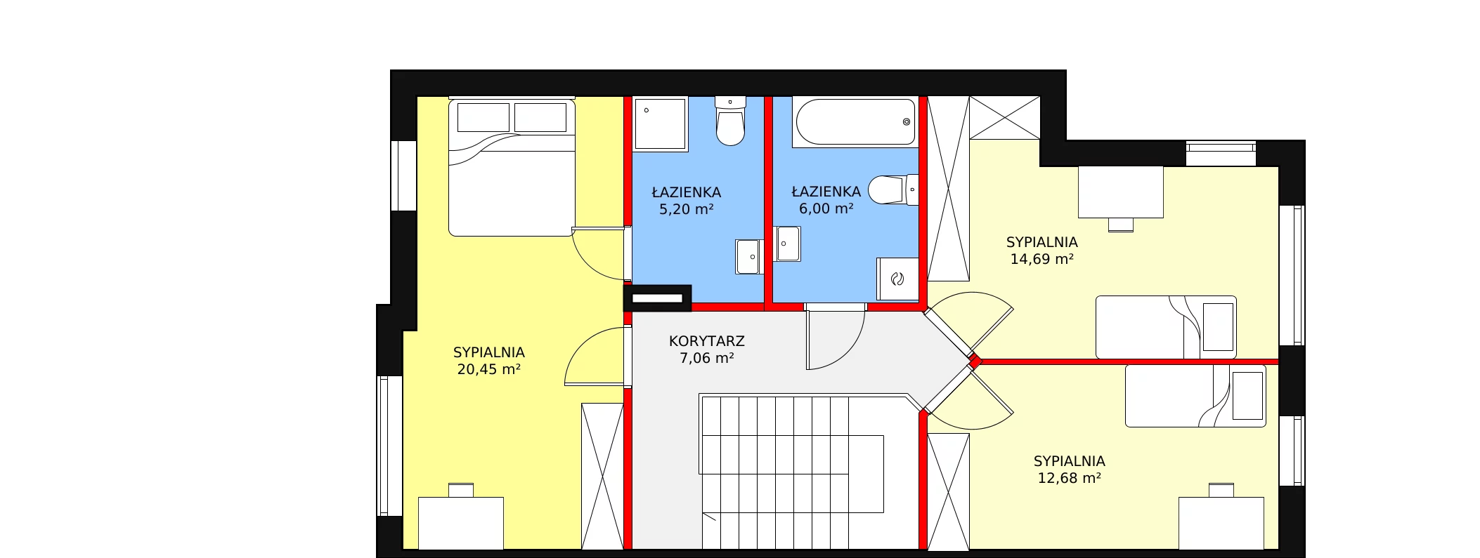 Mieszkanie 143,75 m², parter, oferta nr 10D, Szeroka 140, Warszawa, Rembertów, ul. Szeroka 140