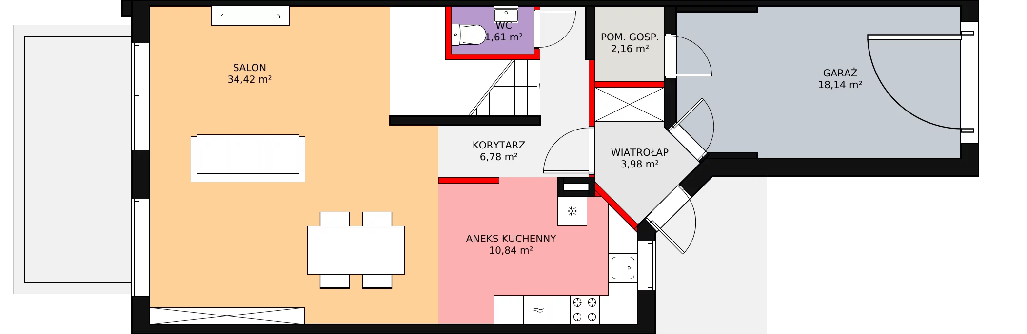 Mieszkanie 149,04 m², parter, oferta nr 11C, Szeroka 140, Warszawa, Rembertów, ul. Szeroka 140