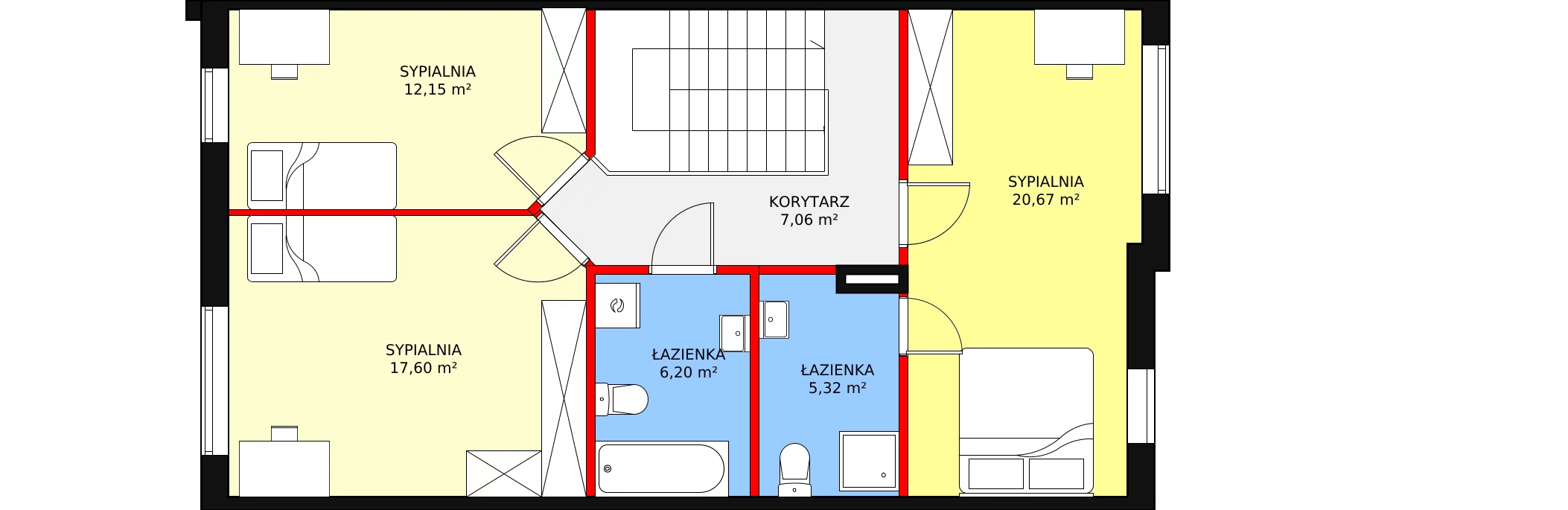 Mieszkanie 149,04 m², parter, oferta nr 11C, Szeroka 140, Warszawa, Rembertów, ul. Szeroka 140