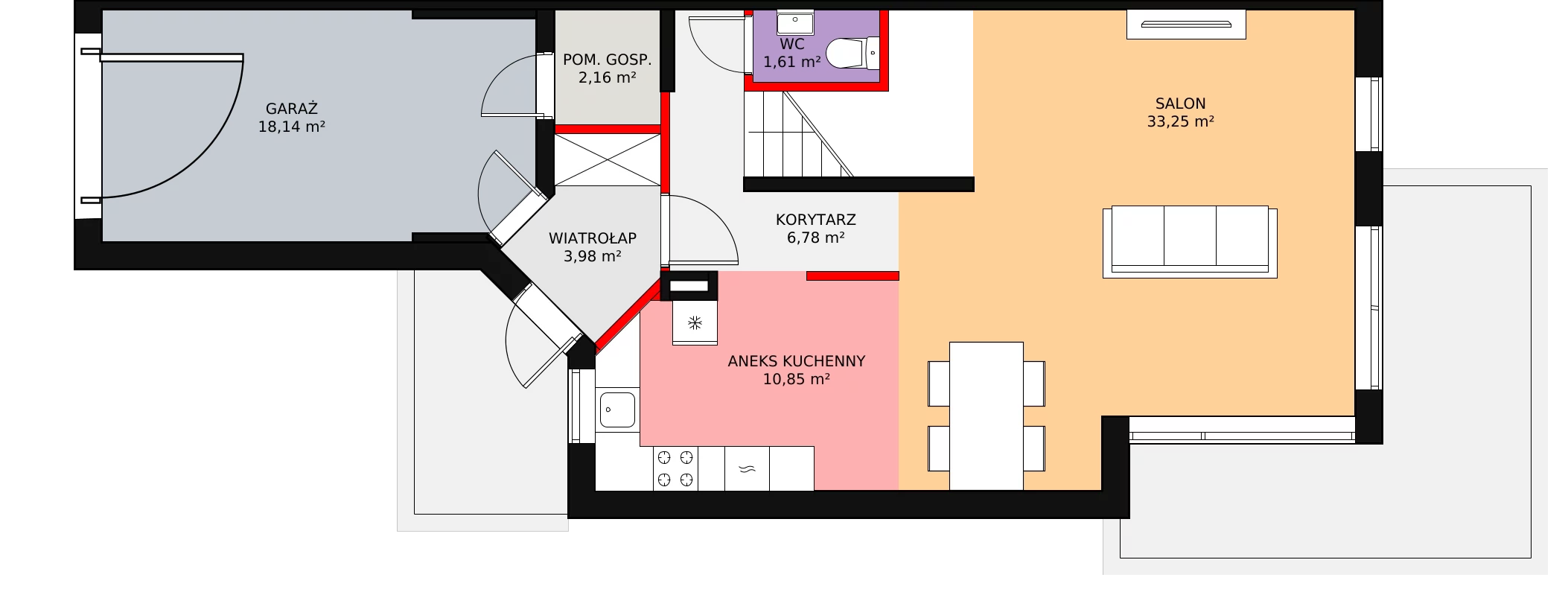 Mieszkanie 143,75 m², parter, oferta nr 12A, Szeroka 140, Warszawa, Rembertów, ul. Szeroka 140