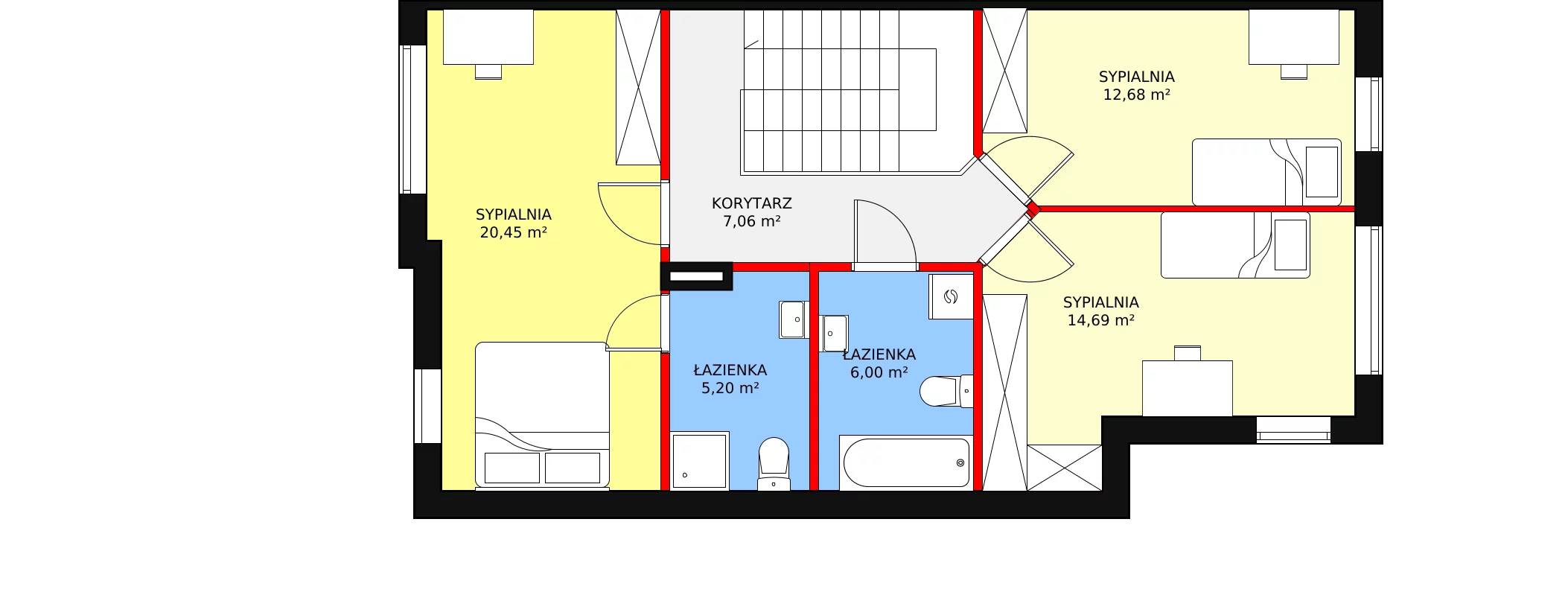 Mieszkanie 143,75 m², parter, oferta nr 12A, Szeroka 140, Warszawa, Rembertów, ul. Szeroka 140