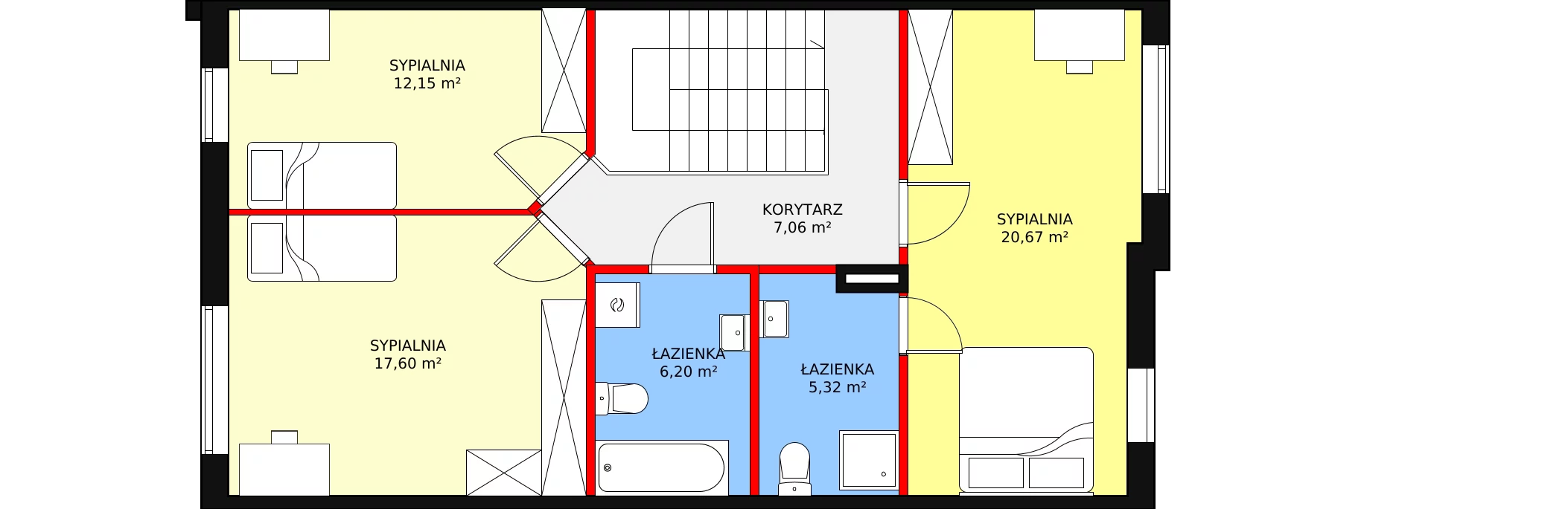 Mieszkanie 149,04 m², parter, oferta nr 15C, Szeroka 140, Warszawa, Rembertów, ul. Szeroka 140