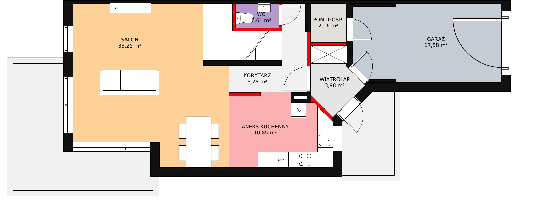 Mieszkanie 143,75 m², parter, oferta nr 17A, Szeroka 140, Warszawa, Rembertów, ul. Szeroka 140